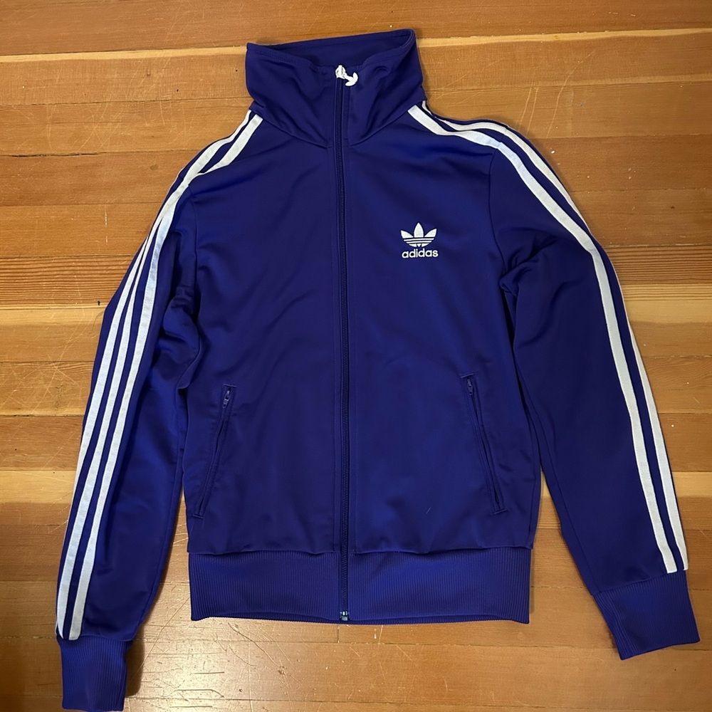 Classic adidas track jacket